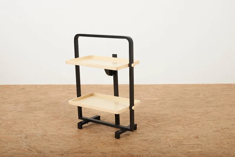 Hot Pamono Silent Butler Folding Serving Table by André Groult, 1924