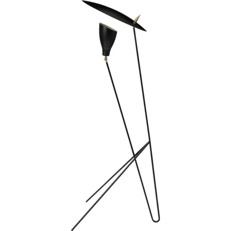 Pamono Silhouette Black Noir Floor Lamp by Warm Nordic> Floor Lamps