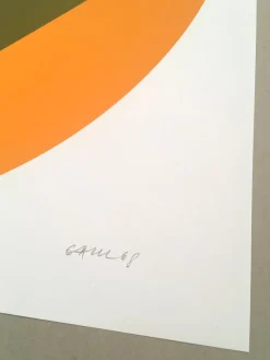 Pamono Silkscreen by Winfred Gaul, 1968><noscript><img width=