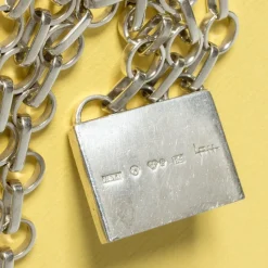 Pamono Silver and Amethyst Bracelet by Anders Högberg, 1961><noscript><img width=