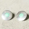 Pamono Silver and Enamel Earrings from Aarikka, Set of 2> Earrings