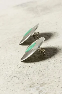 Pamono Silver and Enamel Earrings from Aarikka, Set of 2><noscript><img width=