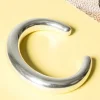 Online Pamono Silver Aura Bangle by Anne Ammitzbøll, 1970s