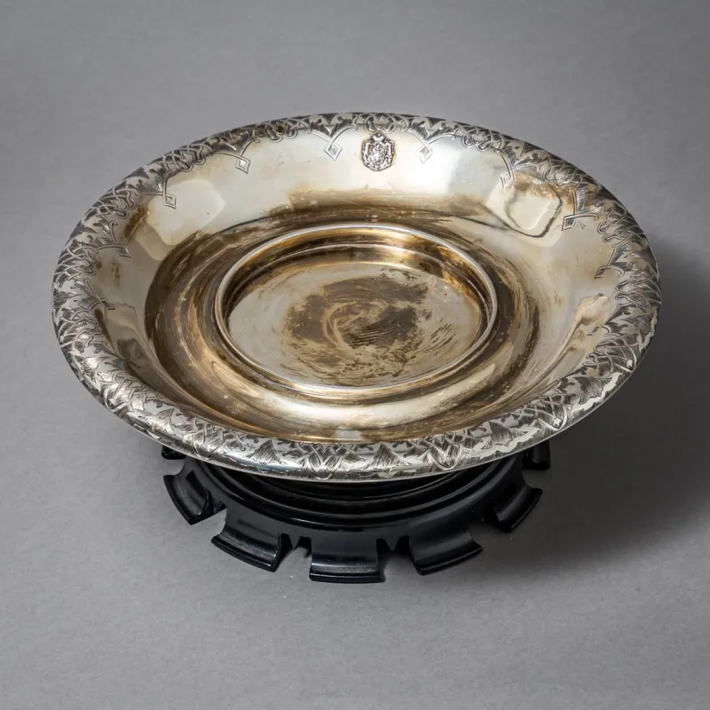 Pamono Silver Bowl by Mayerhofer & Klinkosch, 1863> Bowls