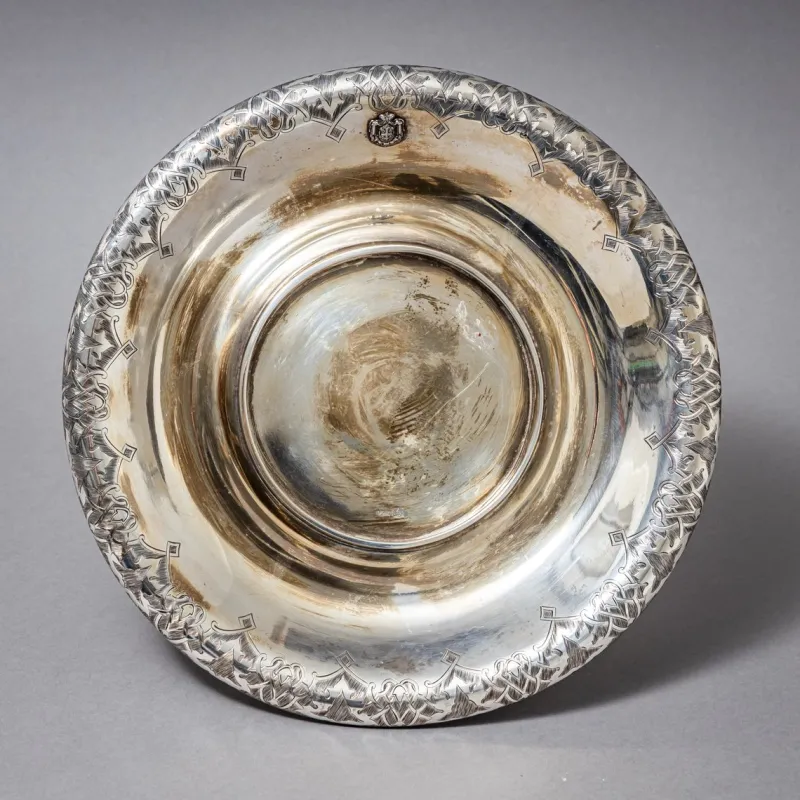 Pamono Silver Bowl by Mayerhofer & Klinkosch, 1863> Bowls