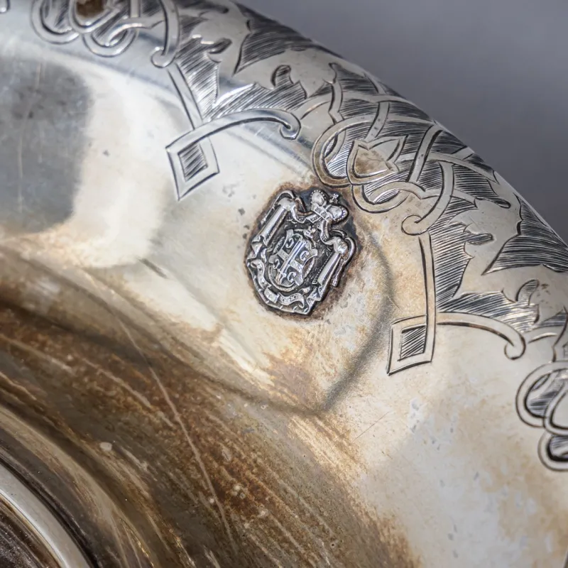 Pamono Silver Bowl by Mayerhofer & Klinkosch, 1863> Bowls