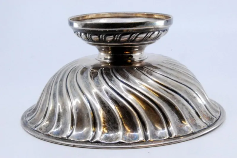 Pamono Silver Bowl with Scrollwork> Bowls