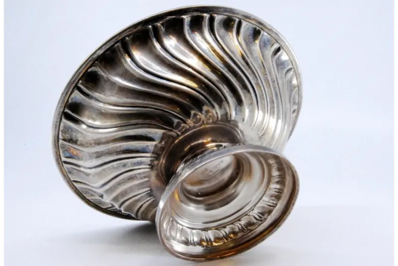 Pamono Silver Bowl with Scrollwork> Bowls