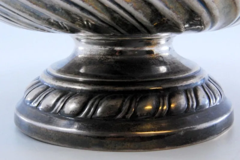 Pamono Silver Bowl with Scrollwork> Bowls