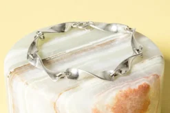 Discount Pamono Silver Bracelet by Arne Johansen, 1950s
