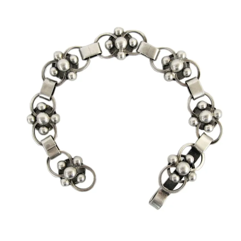 Sale Pamono Silver Bracelet by Sven Erik Högberg, 1952