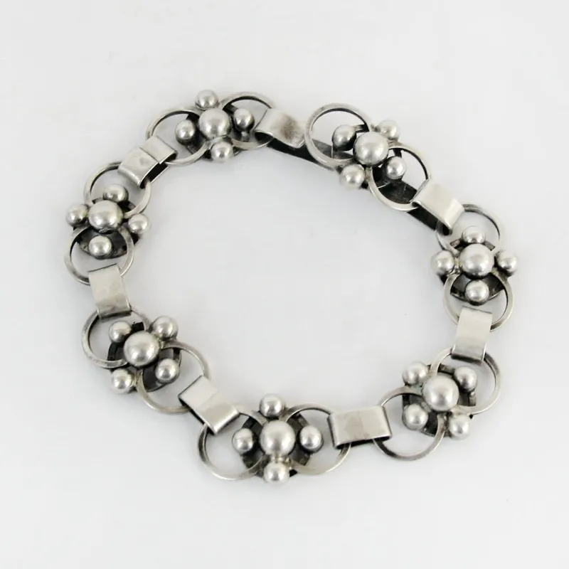 Sale Pamono Silver Bracelet by Sven Erik Högberg, 1952