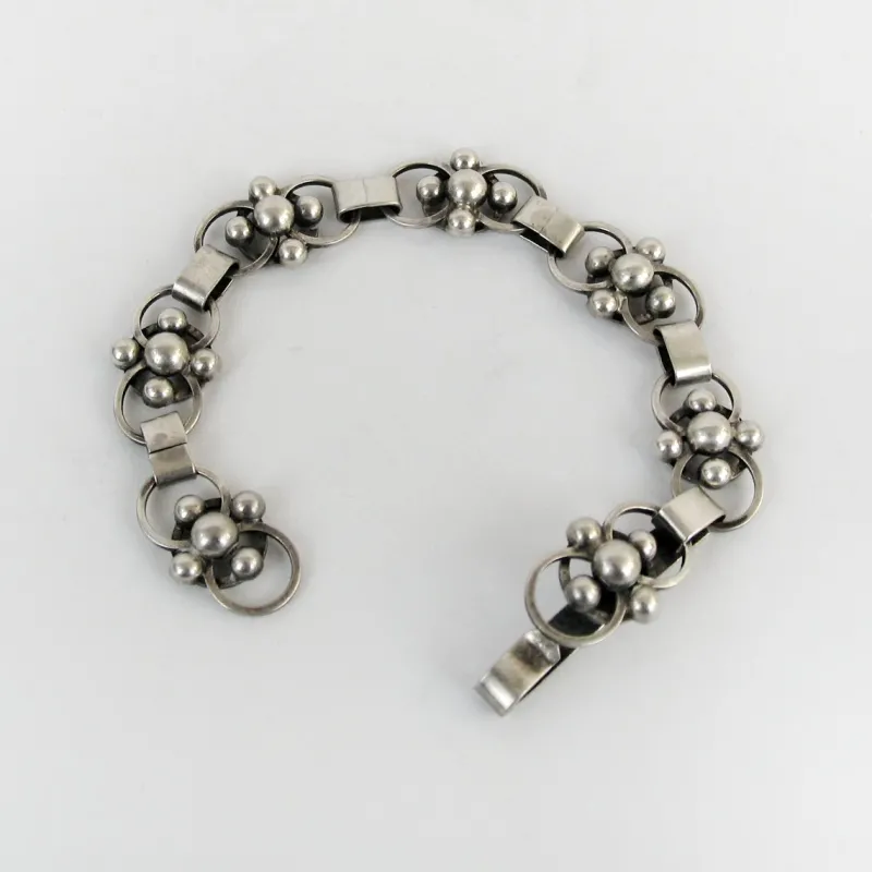 Sale Pamono Silver Bracelet by Sven Erik Högberg, 1952