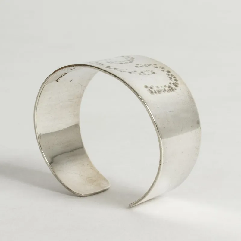 Pamono Silver Bracelet from Atelier Borgila, 1977> Bracelets