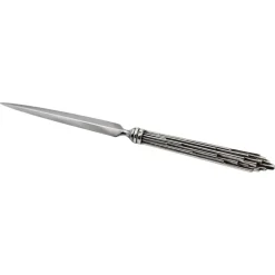Pamono Silver Bronze Letter Opener or Paper Cutter by Richard Lauret