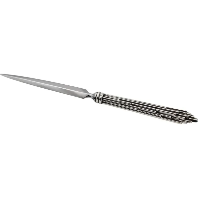 Pamono Silver Bronze Letter Opener or Paper Cutter by Richard Lauret