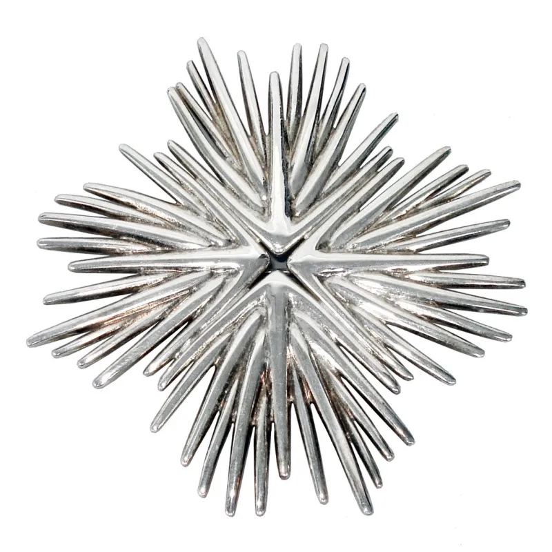 Clearance Pamono Silver Brooch Pendant Palmaceae Serie by Michele Oka Doner for Christofle, 2000