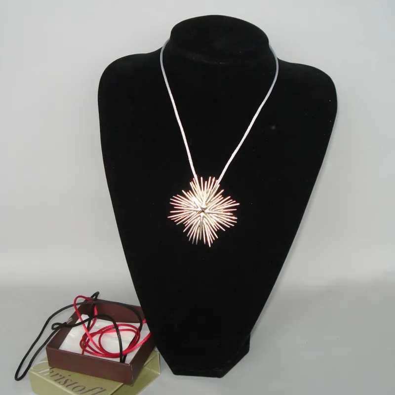 Clearance Pamono Silver Brooch Pendant Palmaceae Serie by Michele Oka Doner for Christofle, 2000