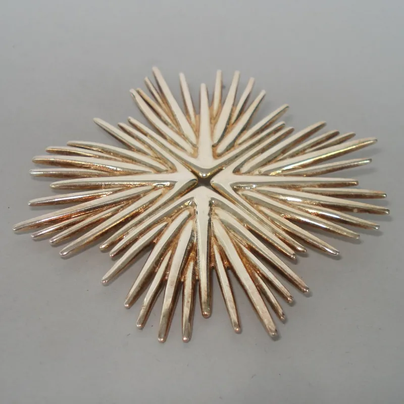 Clearance Pamono Silver Brooch Pendant Palmaceae Serie by Michele Oka Doner for Christofle, 2000