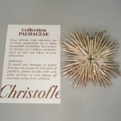 Clearance Pamono Silver Brooch Pendant Palmaceae Serie by Michele Oka Doner for Christofle, 2000