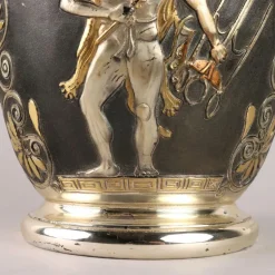New Pamono Silver Bucket by Le Argenterie Di Milano attributed to Fiorentini Guido