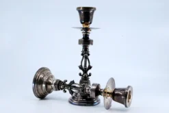 Discount Pamono Silver Candlesticks with Plain Sconces, Set of 2