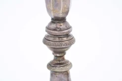 Clearance Pamono Silver Candlesticks with Turned Stems, Set of 2
