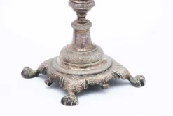 Clearance Pamono Silver Candlesticks with Turned Stems, Set of 2