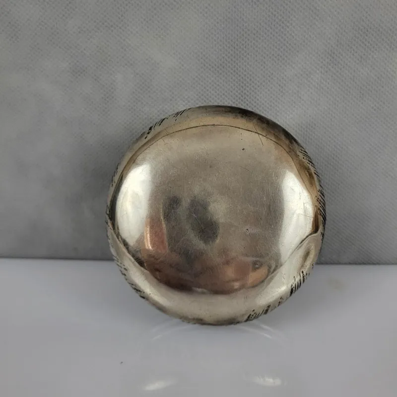 Pamono Silver Candy Box with Minerva Hallmark, 1890s> Trunks Crates & Baskets