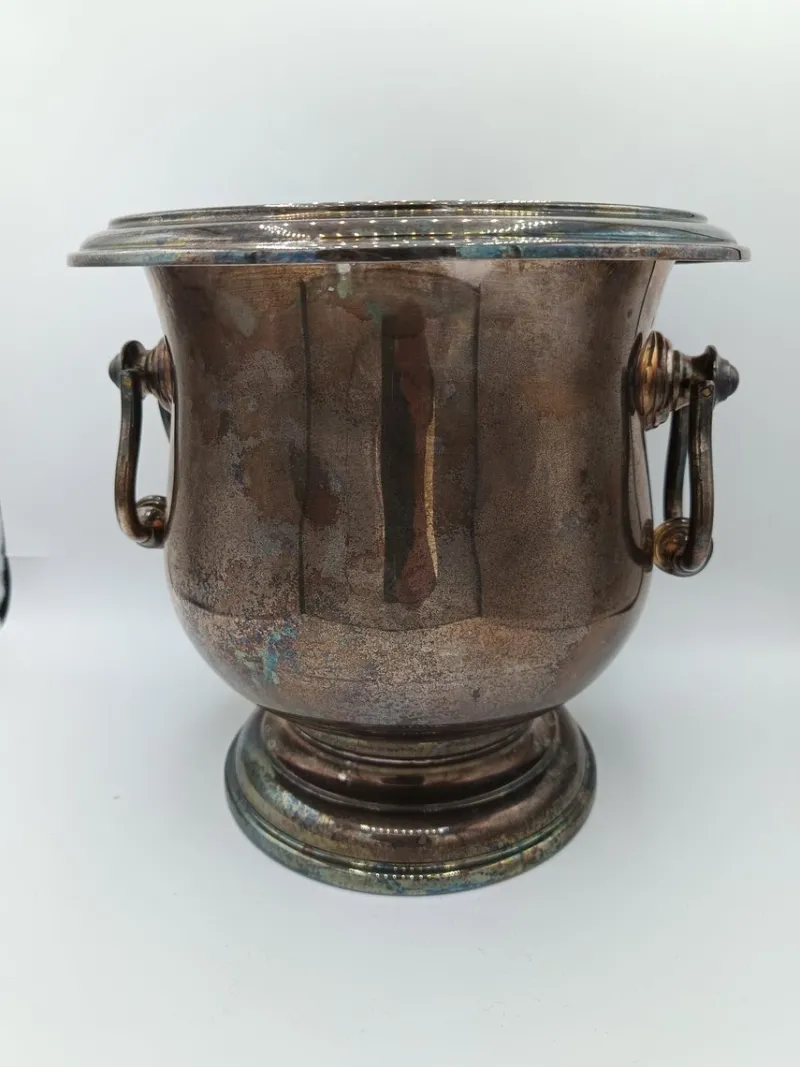 Discount Pamono Silver Champagne Ice Bucket, 1930s