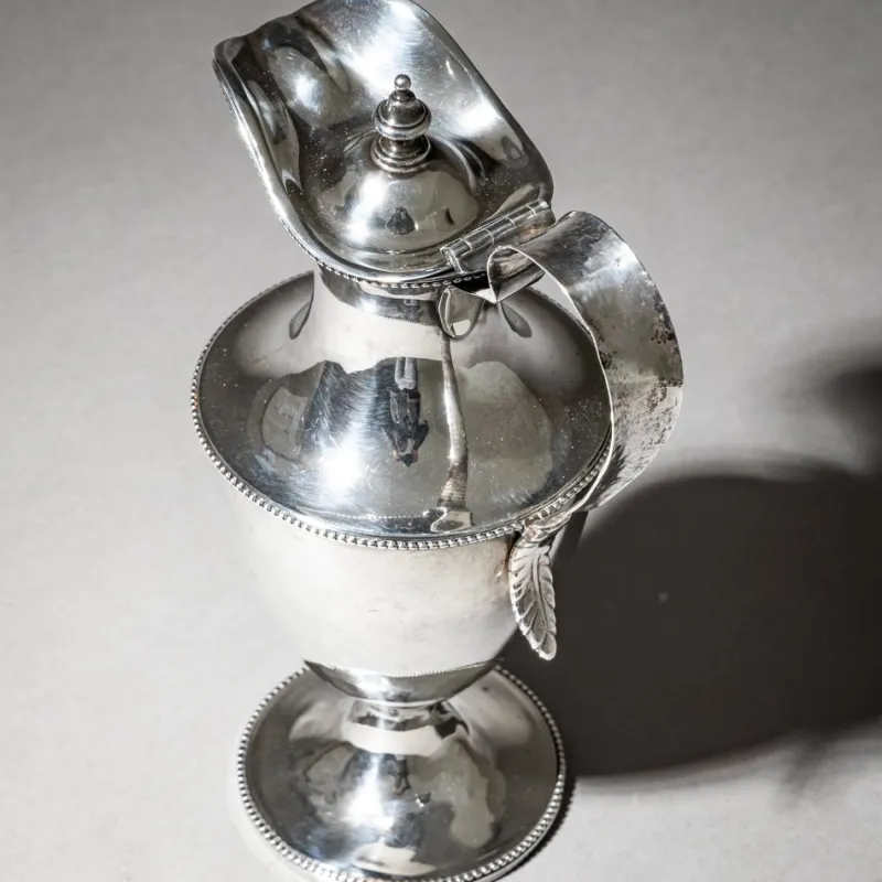 Pamono Silver Coffee Pot, London, England, 1902> Coffee & Tea Service