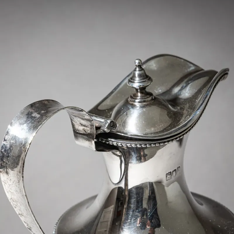 Pamono Silver Coffee Pot, London, England, 1902> Coffee & Tea Service