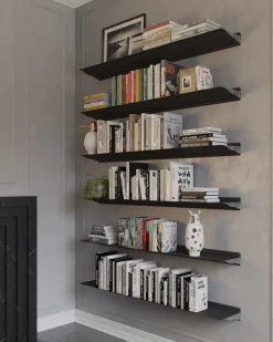 Pamono Silver Cornisa Shelving by Oscar Tusquets & Lluis Clotet for BD Barcelona><noscript><img width=