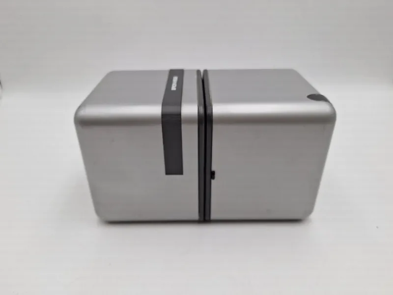 Pamono Silver Cube Model TS505 Radio by Marco Zanuso and Richard Sapper for Brionvega, 1990s> Electronics