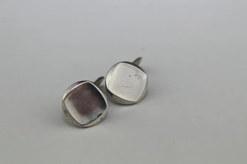Online Pamono Silver Cufflinks from Württembergische Metallwaren Fabrik WMF, 1960s, Set of 2