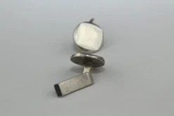 Online Pamono Silver Cufflinks from Württembergische Metallwaren Fabrik WMF, 1960s, Set of 2