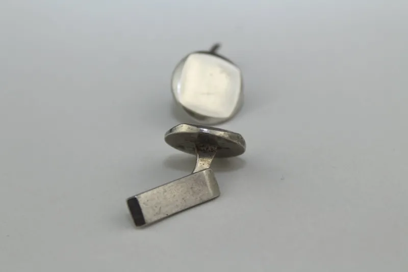 Online Pamono Silver Cufflinks from Württembergische Metallwaren Fabrik WMF, 1960s, Set of 2