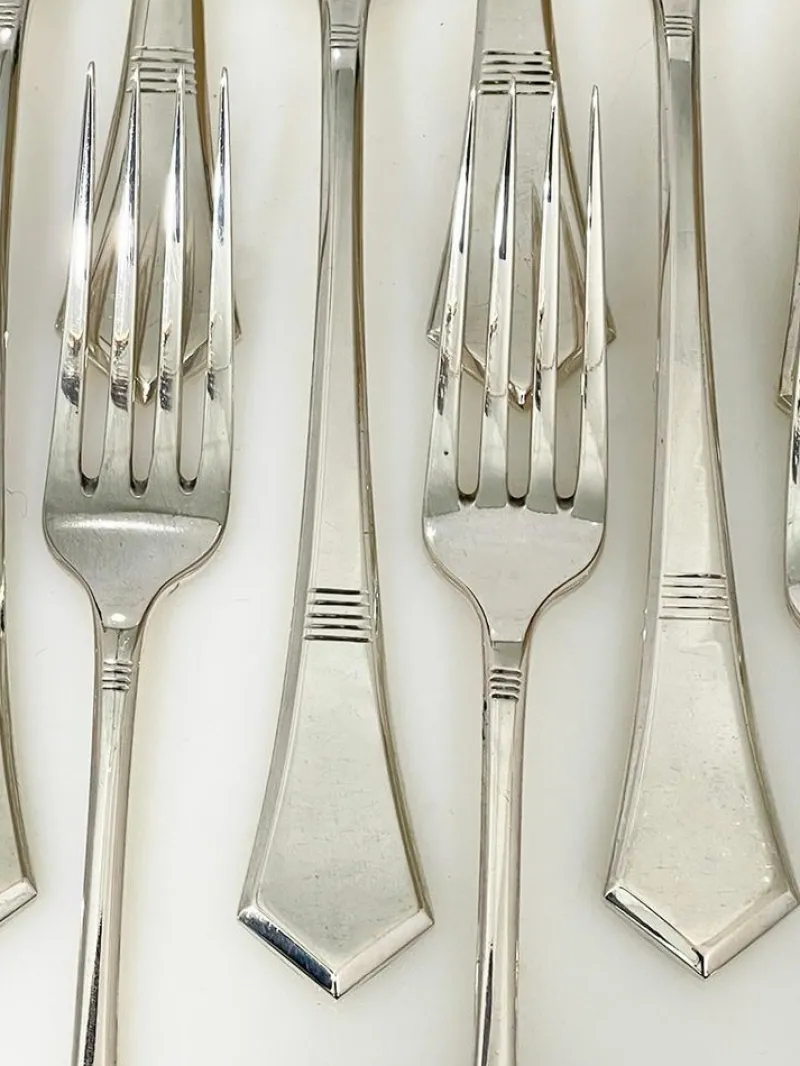 Online Pamono Silver Cutlery Set from Fimara, 1970s, Set of 87