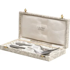 Sale Pamono Silver Fork and Spoon in Box, 1950s, Set of 3