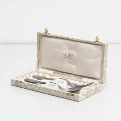 Sale Pamono Silver Fork and Spoon in Box, 1950s, Set of 3