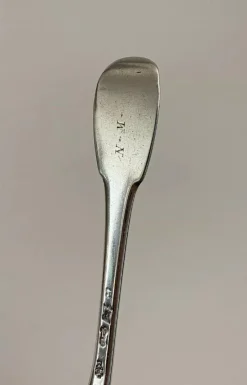 Best Pamono Silver Fork from NM, 18th Century