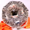Best Pamono Silver Fruit Bowl with Shell Reliefs and Floral Motifs
