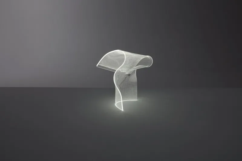 Pamono Silver Gweilo Song Table Lamp by Parachilna> Table Lamps