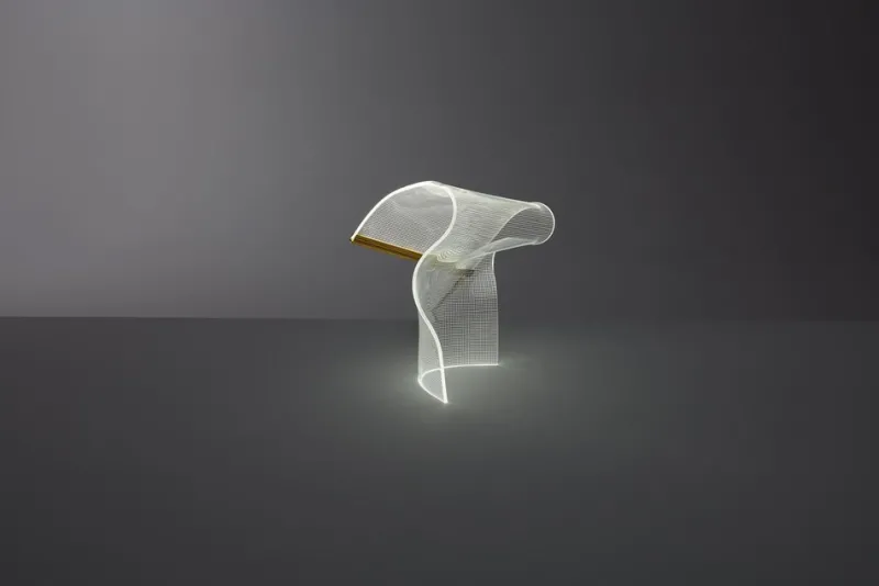 Pamono Silver Gweilo Song Table Lamp by Parachilna> Table Lamps