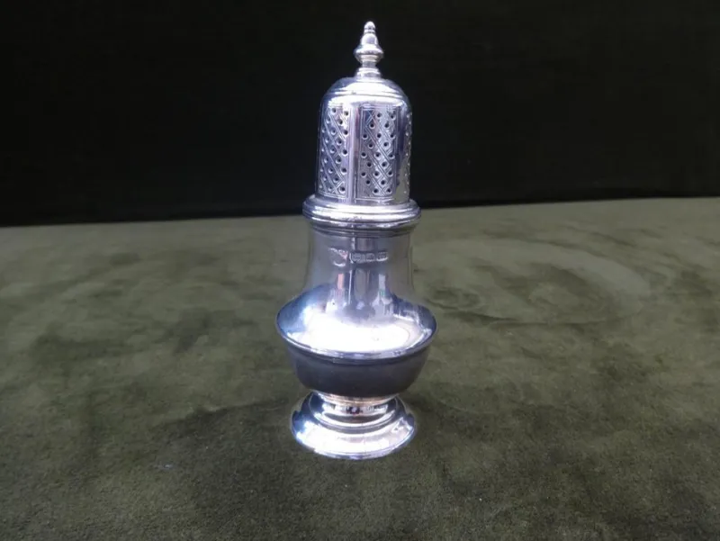 Outlet Pamono Silver Hallmarked Pepper George Burrows