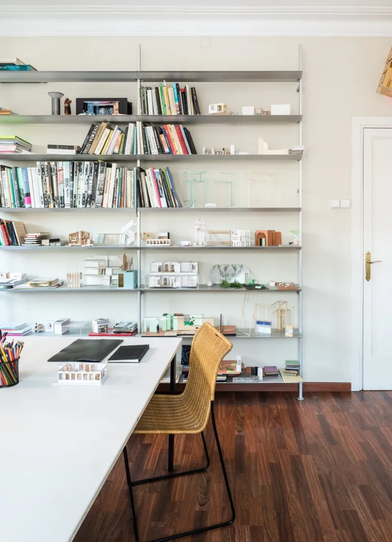 Pamono Silver Hypostyla System 3 by Oscar Tusquets & Lluis Clotet for BD Barcelona> Storage