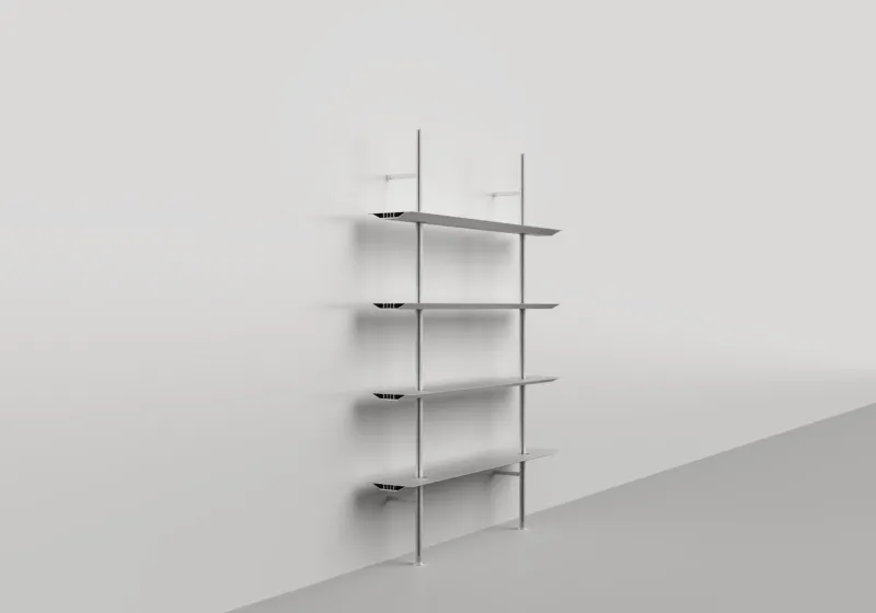 Hot Pamono Silver Hypostyla System by Oscar Tusquets & Lluis Clotet for BD Barcelona