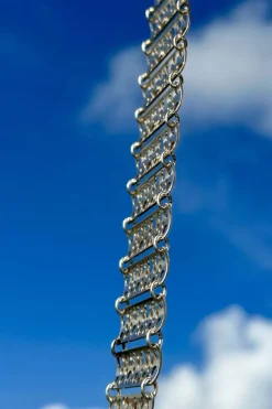 Clearance Pamono Silver Lace Bracelet by Liisa Vitali for Nesto, 1971