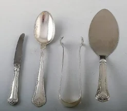 Sale Pamono Silver Lunch Service Set from Cohr, 20th Century, Set of 16