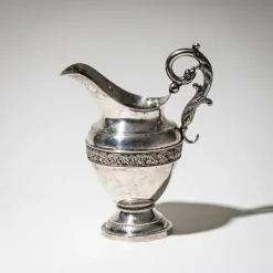 Clearance Pamono Silver Milk Jug by Carl Ehrenfried Giese, Greifswald, Germany, 1830s